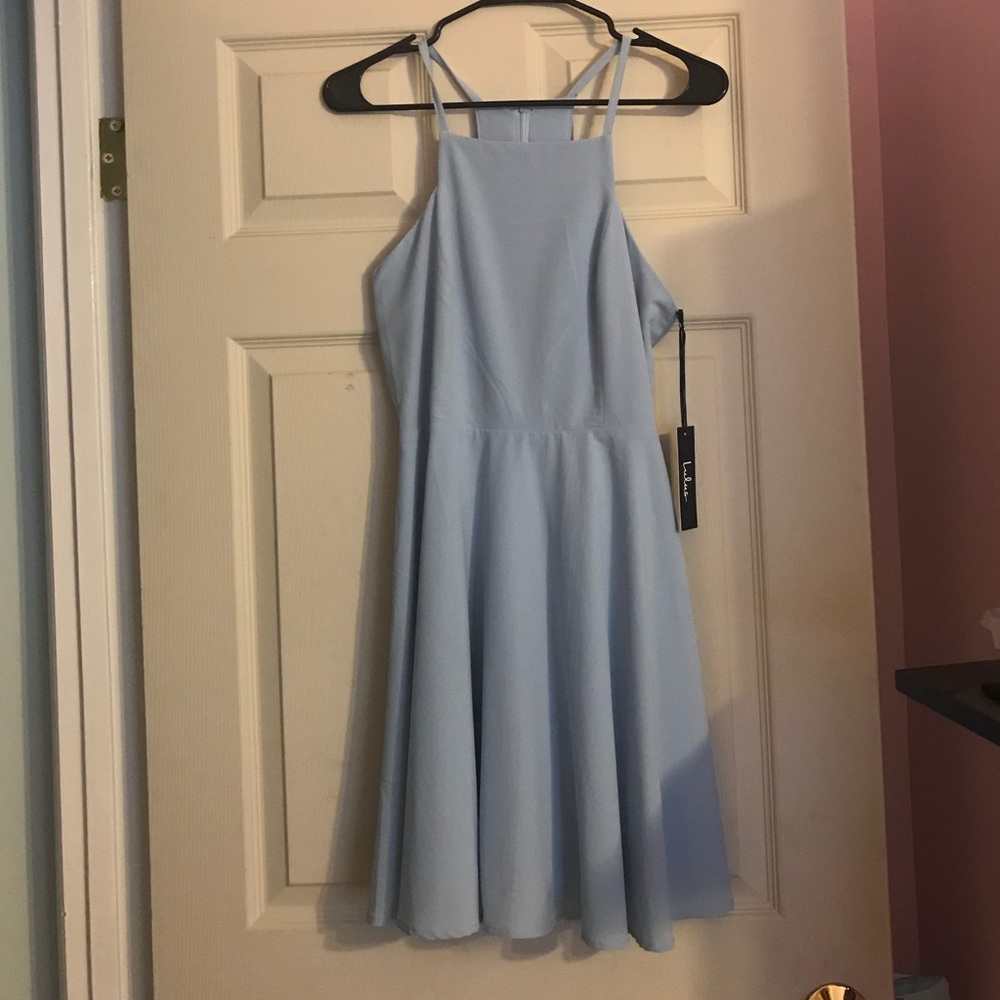 Light blue dress